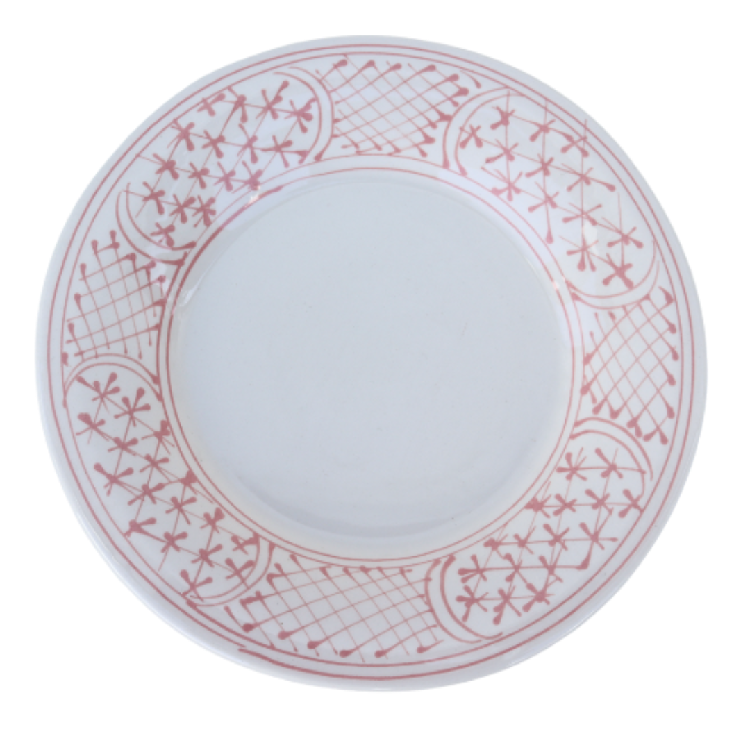 Nonora Dessert Plate | Pink (Set of 4)