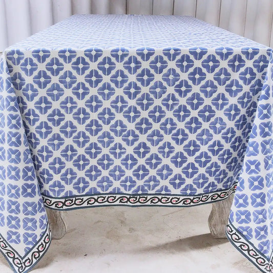 Wedg Blue Tablecloth