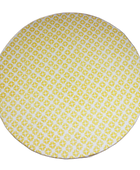 Toalha de mesa Wedg Redonda | Amarelo